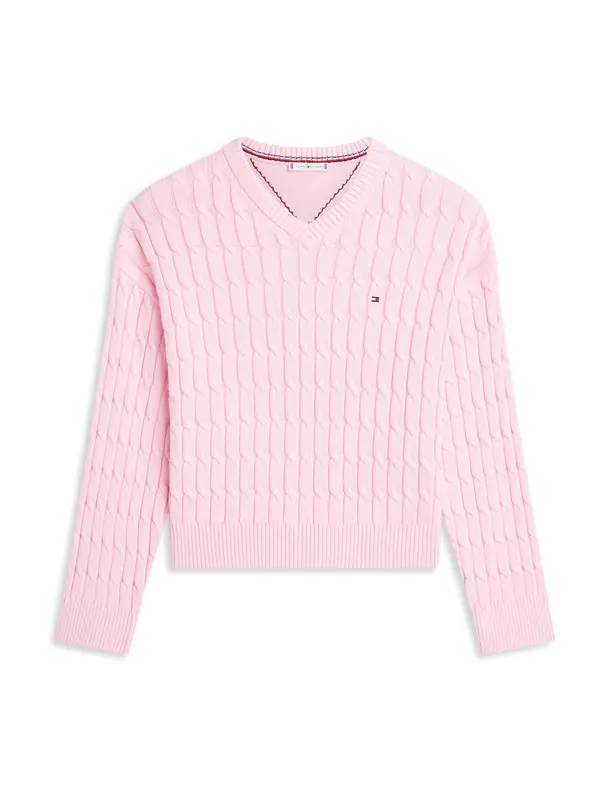 TOMMY HILFIGER TOMMY HILFIGER Pulover  roza