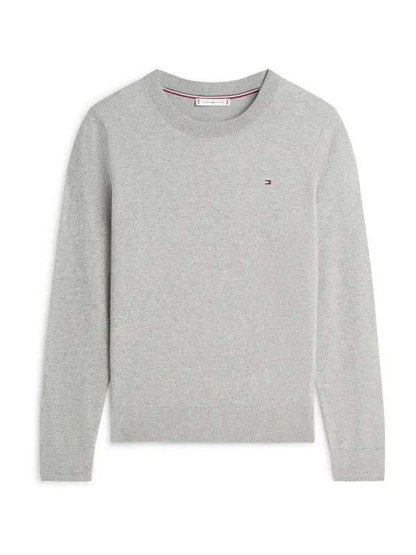 TOMMY HILFIGER TOMMY HILFIGER Pulover  siva melange