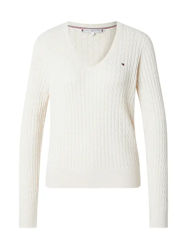 TOMMY HILFIGER TOMMY HILFIGER Pulover  svijetlobež