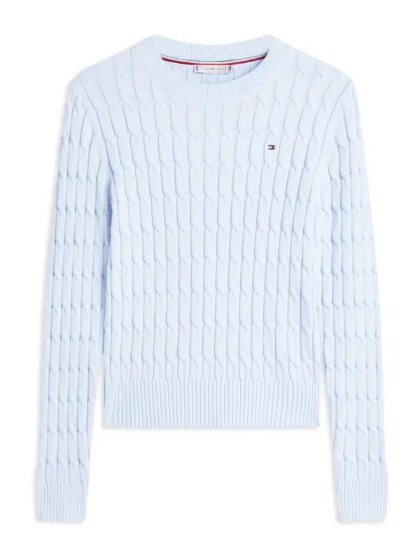 TOMMY HILFIGER TOMMY HILFIGER Pulover  svijetloplava
