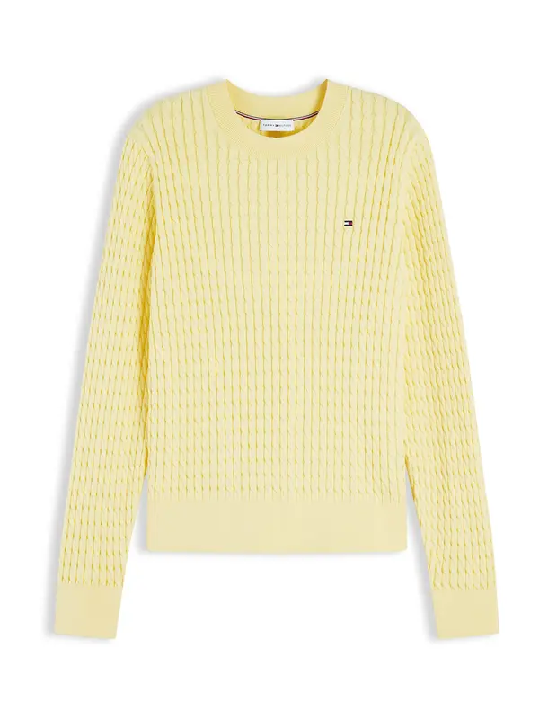 TOMMY HILFIGER TOMMY HILFIGER Pulover  svijetložuta
