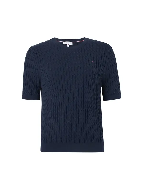 TOMMY HILFIGER TOMMY HILFIGER Pulover  tamno plava
