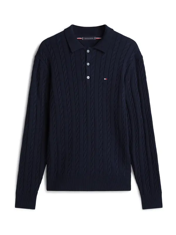 TOMMY HILFIGER TOMMY HILFIGER Pulover  tamno plava