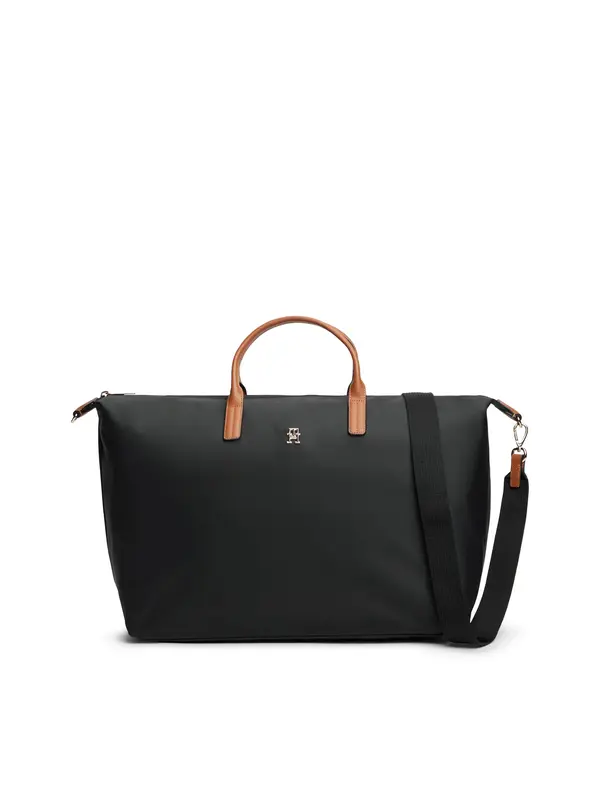 TOMMY HILFIGER TOMMY HILFIGER Putna torba  konjak / crna