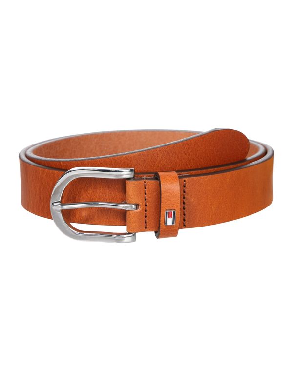 TOMMY HILFIGER TOMMY HILFIGER Remen 'Danny'  tamno plava / konjak / svijetlo crvena / bijela