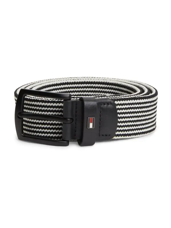 TOMMY HILFIGER TOMMY HILFIGER Remen 'DENTON'  mornarsko plava / bijela