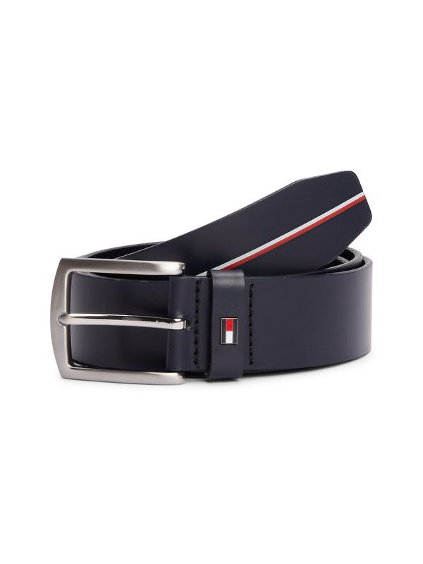 TOMMY HILFIGER TOMMY HILFIGER Remen 'Denton'  morsko plava / crvena / bijela