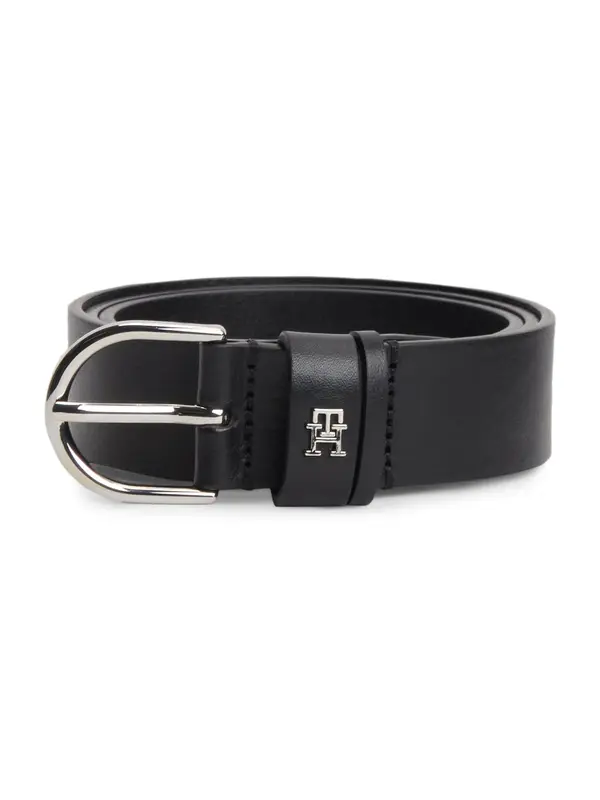 TOMMY HILFIGER TOMMY HILFIGER Remen 'ESSENTIAL EFFORTLESS 3.0'  crna