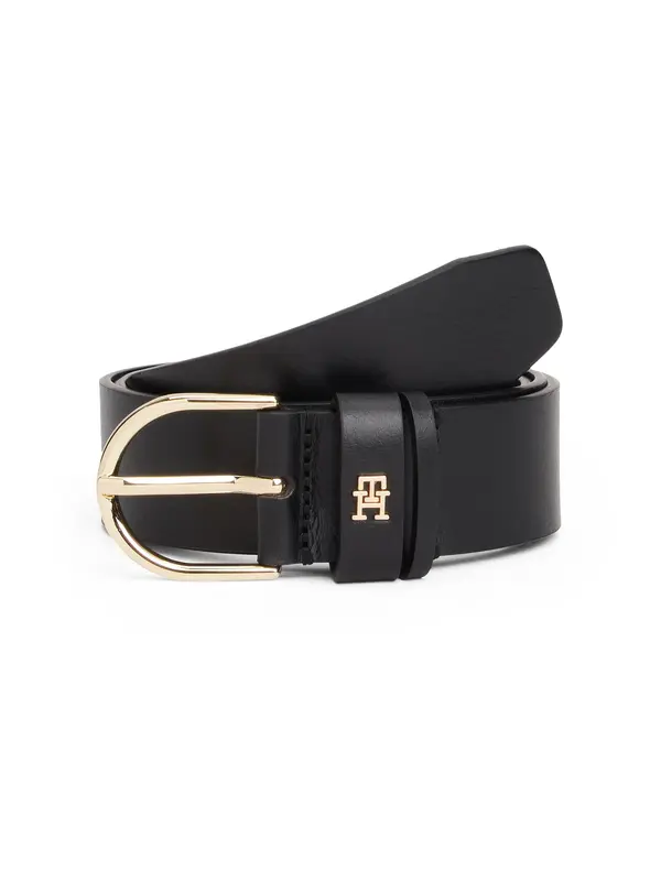 TOMMY HILFIGER TOMMY HILFIGER Remen 'ESSENTIAL EFFORTLESS'  crna