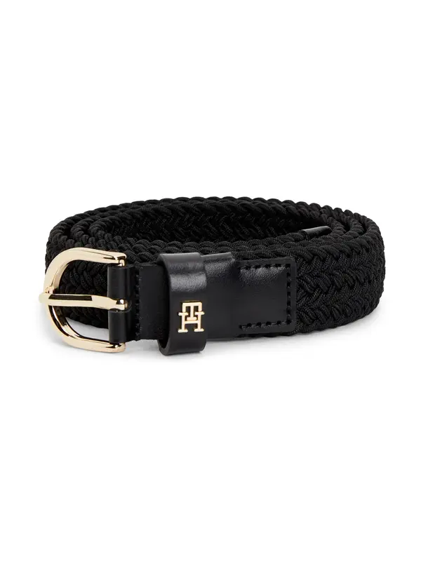 TOMMY HILFIGER TOMMY HILFIGER Remen 'ESSENTIAL EFFORTLESS'  crna
