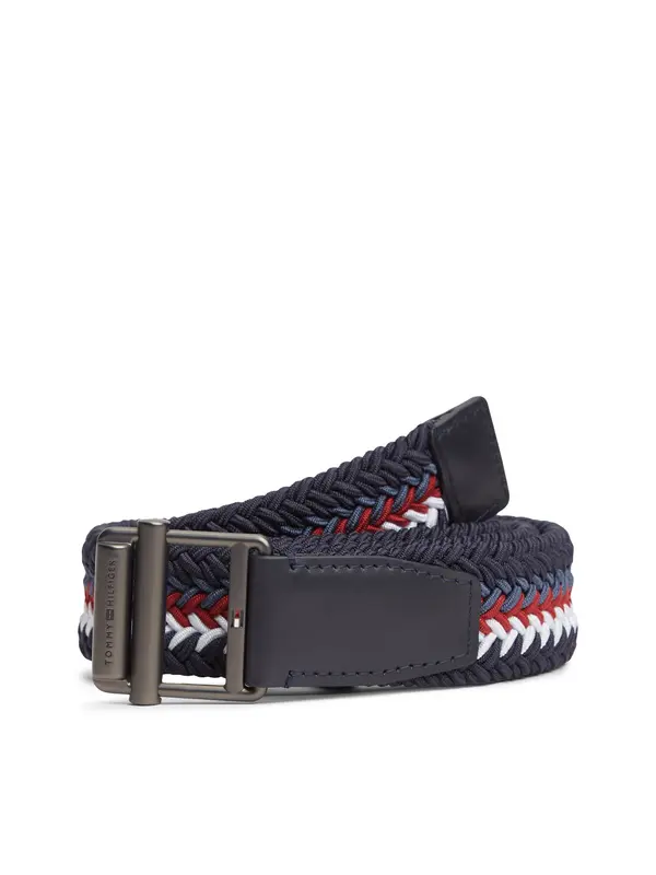 TOMMY HILFIGER TOMMY HILFIGER Remen  morsko plava / tamno plava / crvena / bijela