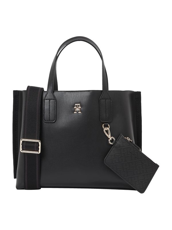 TOMMY HILFIGER TOMMY HILFIGER Ručna torbica 'DISTINCT'  crna