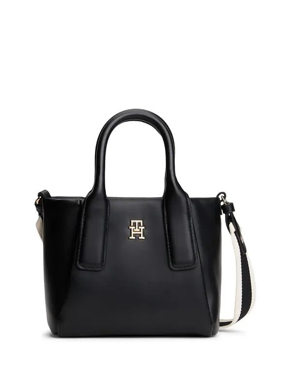TOMMY HILFIGER TOMMY HILFIGER Ručna torbica 'Essential'  crna