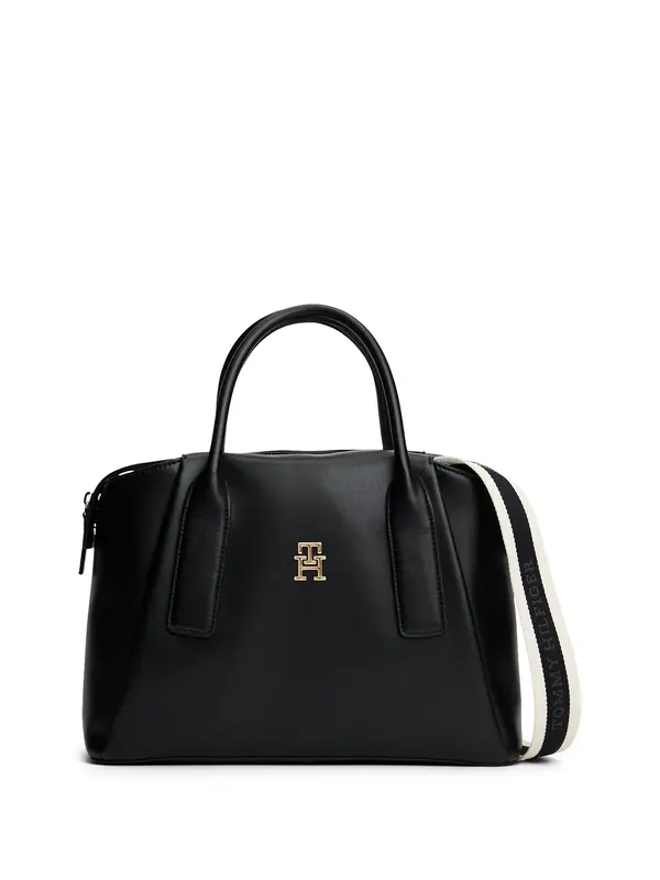 TOMMY HILFIGER TOMMY HILFIGER Ručna torbica 'ESSENTIAL'  crna