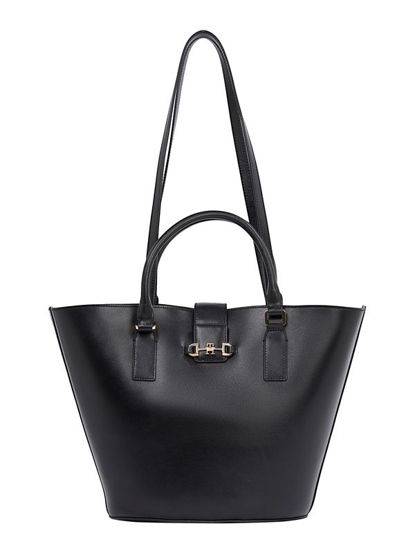 TOMMY HILFIGER TOMMY HILFIGER Ručna torbica 'HERITAGE'  crna