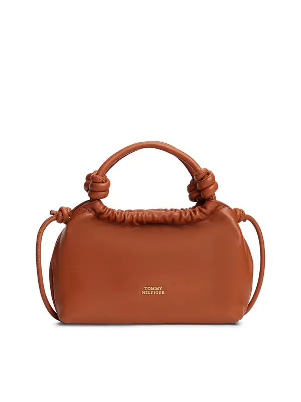 TOMMY HILFIGER TOMMY HILFIGER Ručna torbica  kestenjasto smeđa