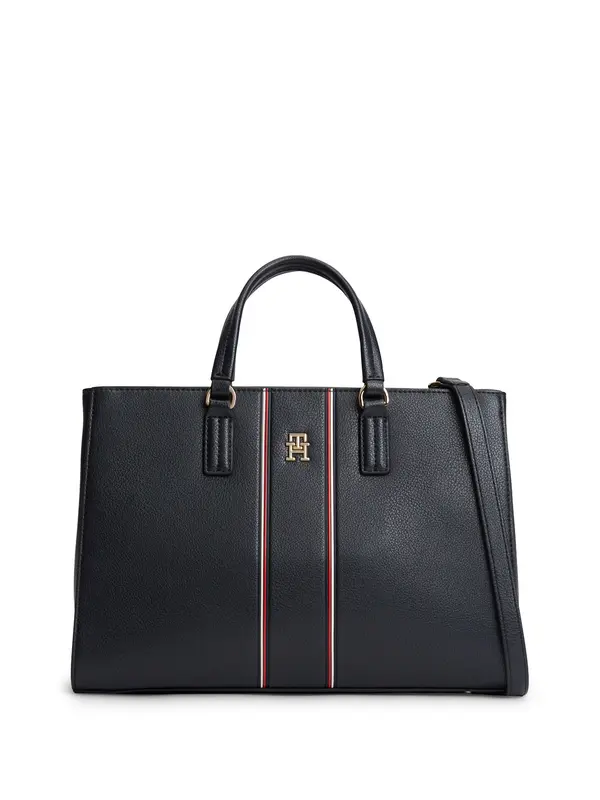 TOMMY HILFIGER TOMMY HILFIGER Ručna torbica  mornarsko plava / crvena