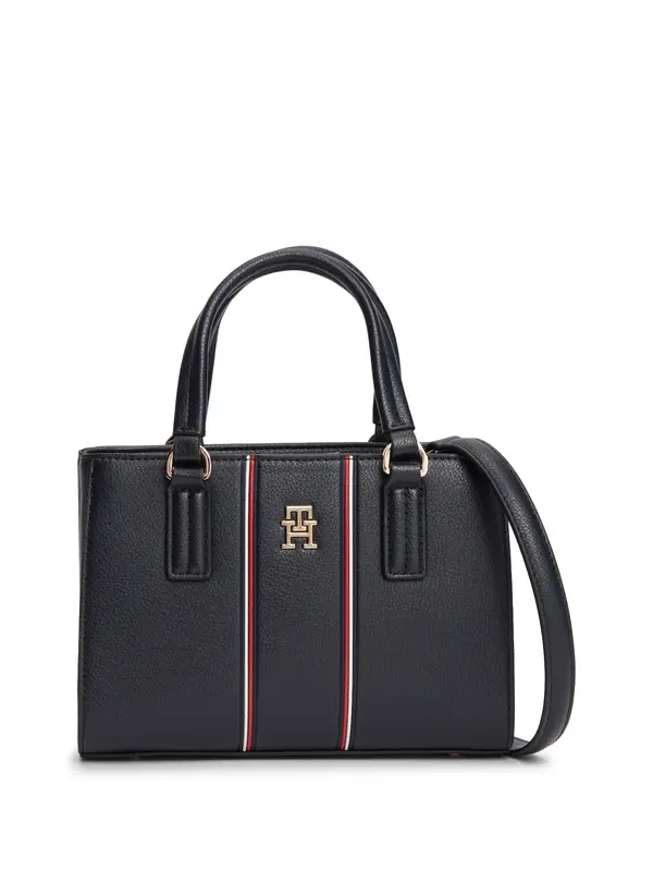 TOMMY HILFIGER TOMMY HILFIGER Ručna torbica  noćno plava / crvena / bijela