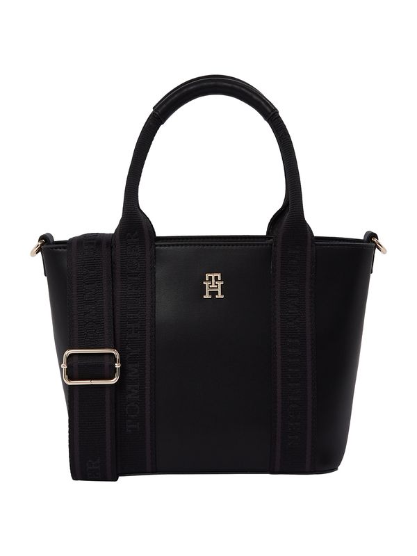 TOMMY HILFIGER TOMMY HILFIGER Ručna torbica  zlatna / crna