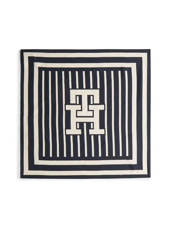 TOMMY HILFIGER TOMMY HILFIGER Ručnik  svijetlobež / morsko plava