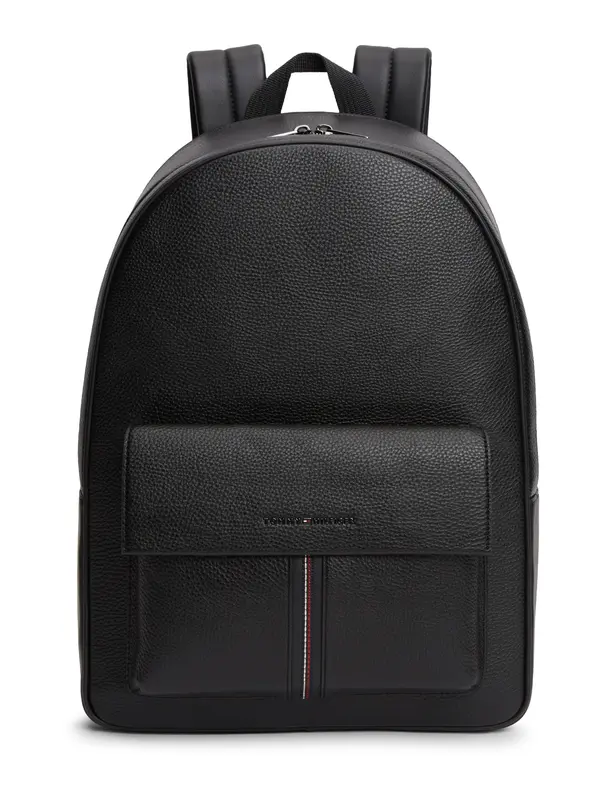 TOMMY HILFIGER TOMMY HILFIGER Ruksak 'Central'  tamno crvena / crna / bijela