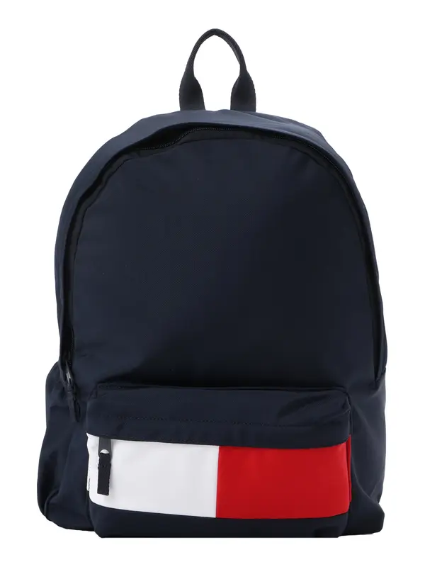 TOMMY HILFIGER TOMMY HILFIGER Ruksak 'Essential'  mornarsko plava / trešnja crvena / bijela