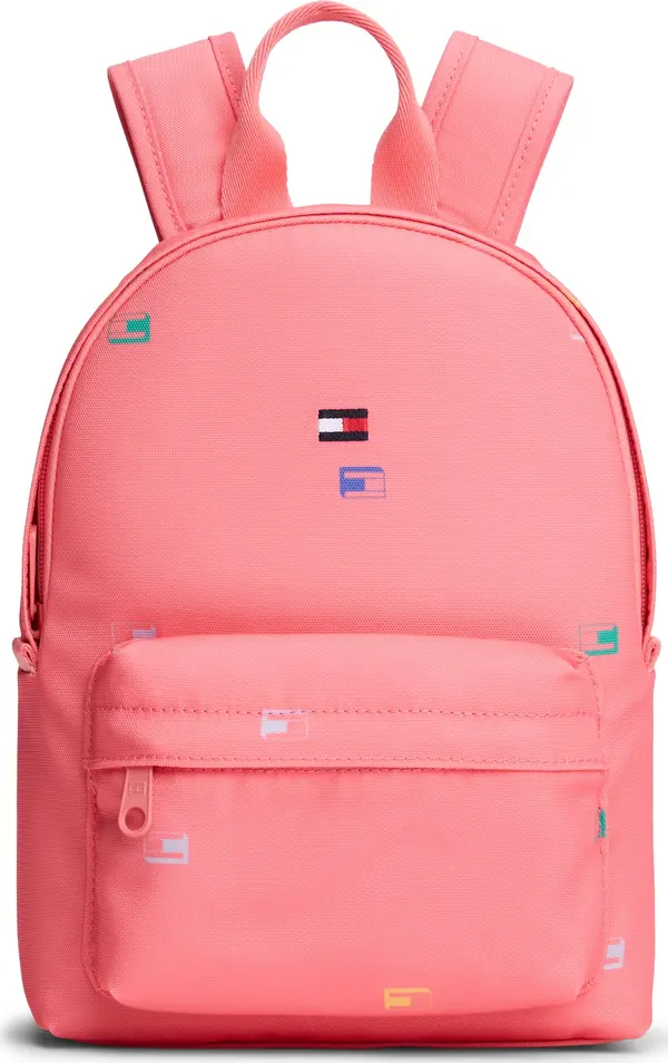 TOMMY HILFIGER TOMMY HILFIGER Ruksak 'Essential'  plava / mornarsko plava / žuta / roza