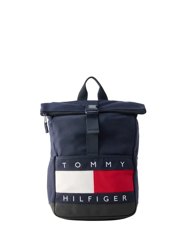 TOMMY HILFIGER TOMMY HILFIGER Ruksak 'Heritage'  morsko plava / grafit siva / crvena / bijela