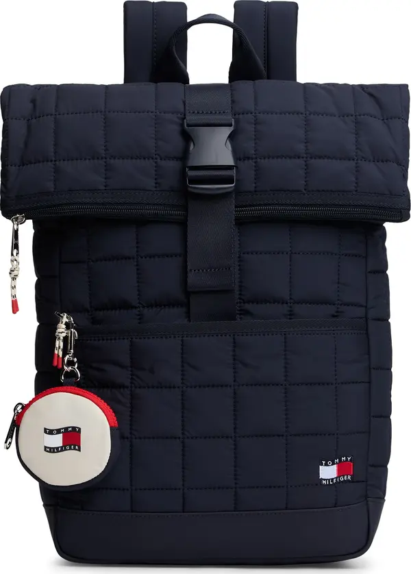 TOMMY HILFIGER TOMMY HILFIGER Ruksak  mornarsko plava / tamno crvena / bijela