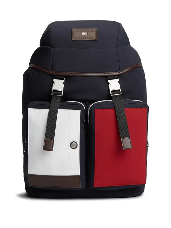 TOMMY HILFIGER TOMMY HILFIGER Ruksak  tamno plava / crvena / bijela