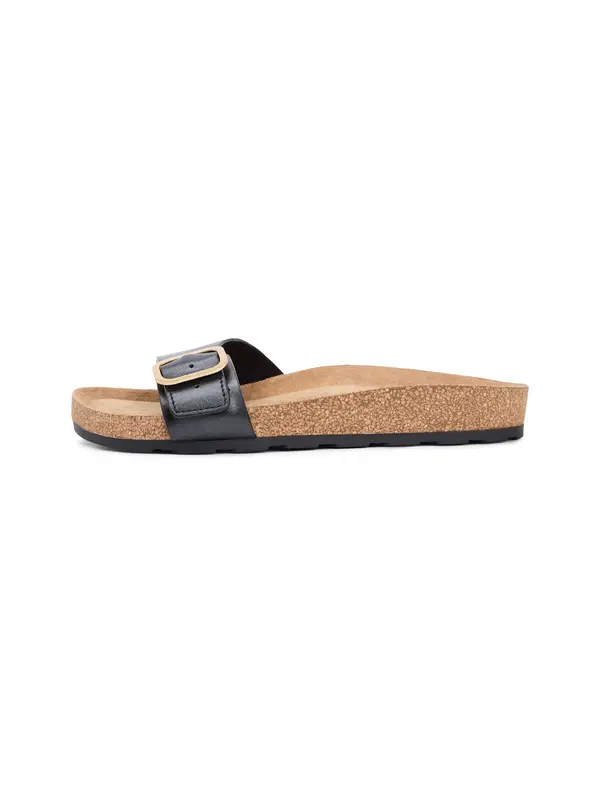 TOMMY HILFIGER TOMMY HILFIGER Sandale 'CLASSIC'  bež / crna