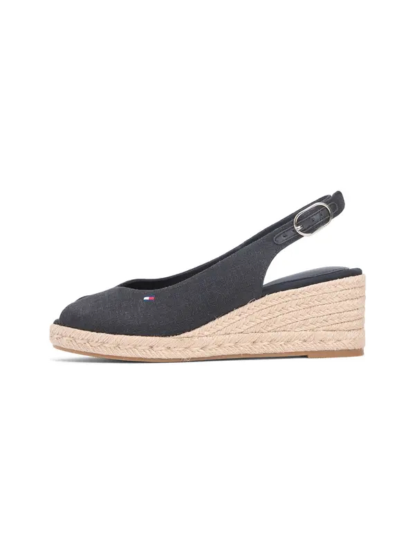 TOMMY HILFIGER TOMMY HILFIGER Sandale  crna melange