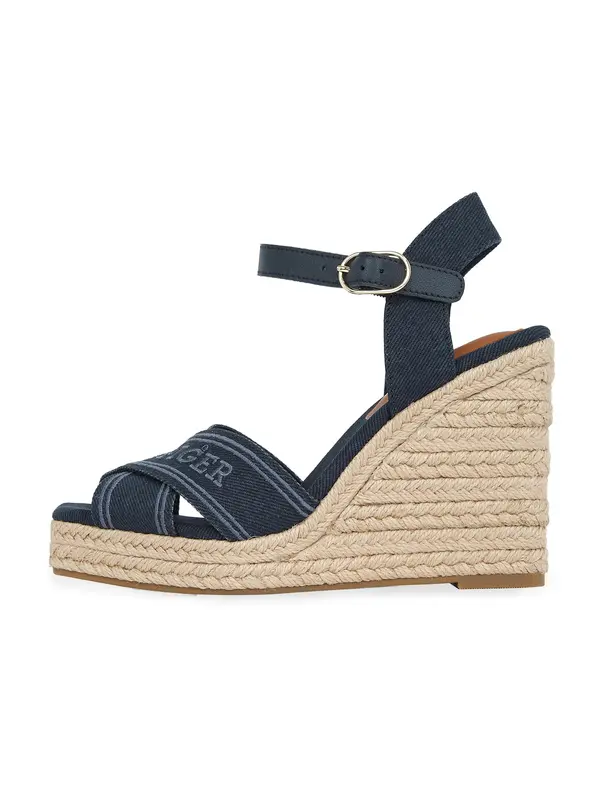 TOMMY HILFIGER TOMMY HILFIGER Sandale  golublje plava / tamno plava