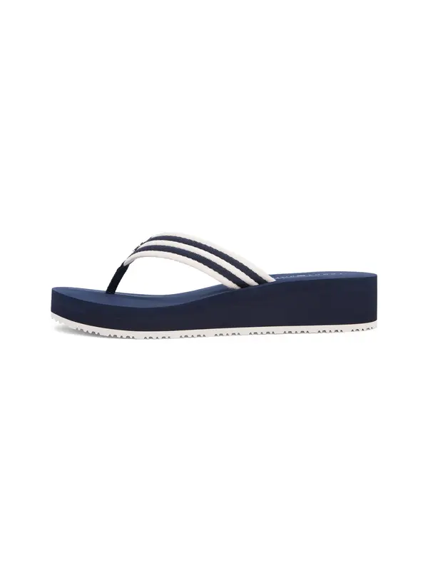 TOMMY HILFIGER TOMMY HILFIGER Sandale  morsko plava / bijela