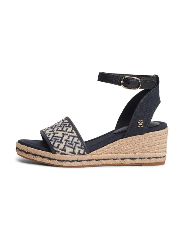 TOMMY HILFIGER TOMMY HILFIGER Sandale s remenčićima  bež / mornarsko plava / svijetloplava