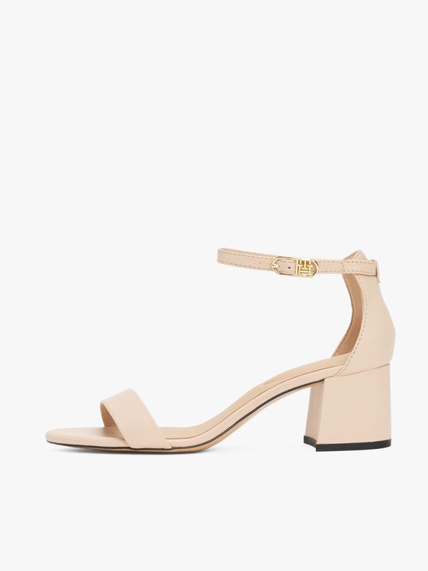 TOMMY HILFIGER TOMMY HILFIGER Sandale s remenčićima  bež / zlatna
