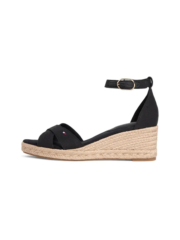 TOMMY HILFIGER TOMMY HILFIGER Sandale s remenčićima  crna