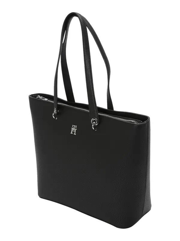 TOMMY HILFIGER TOMMY HILFIGER Shopper torba  crna / srebro