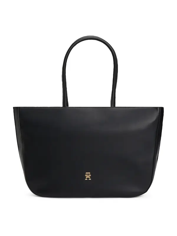 TOMMY HILFIGER TOMMY HILFIGER Shopper torba  grafit siva / crna