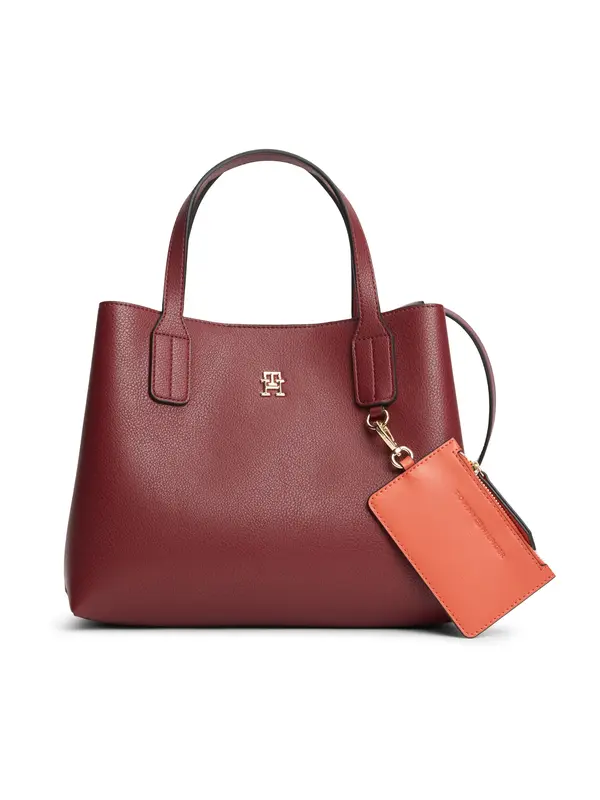 TOMMY HILFIGER TOMMY HILFIGER Shopper torba  hrđavo smeđa