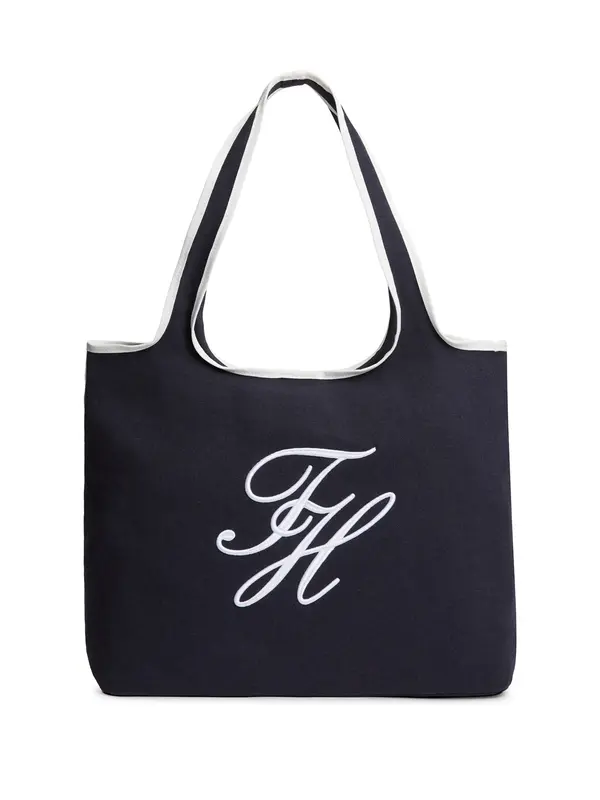 TOMMY HILFIGER TOMMY HILFIGER Shopper torba  mornarsko plava / bijela