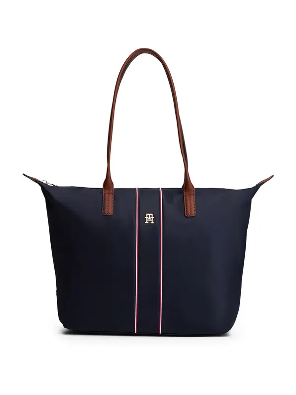 TOMMY HILFIGER TOMMY HILFIGER Shopper torba 'POPETTE'  mornarsko plava / smeđa