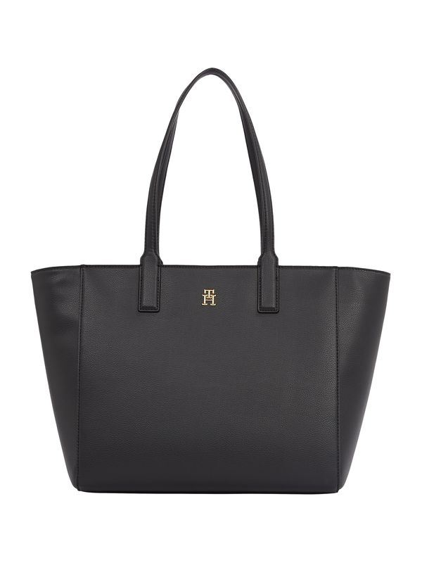 TOMMY HILFIGER TOMMY HILFIGER Shopper torba  zlatna / crna