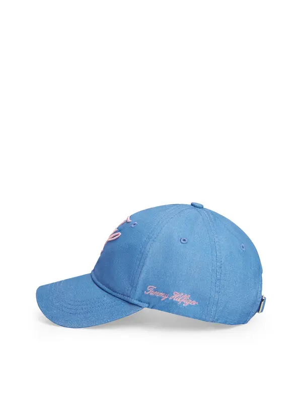 TOMMY HILFIGER TOMMY HILFIGER Šilterica  plavi traper / prljavo roza