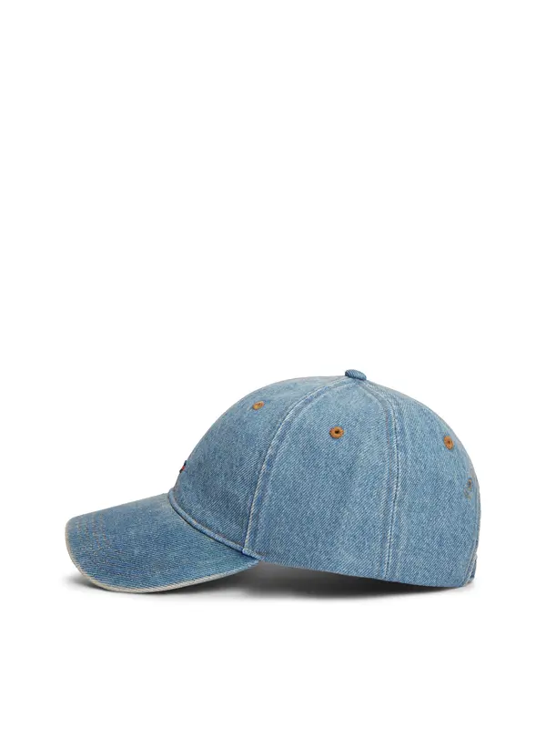 TOMMY HILFIGER TOMMY HILFIGER Šilterica  plavi traper / zeleno smeđa