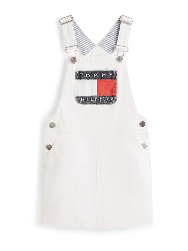 TOMMY HILFIGER TOMMY HILFIGER Suknja 'HERITAGE'  crvena / crna / bijeli traper