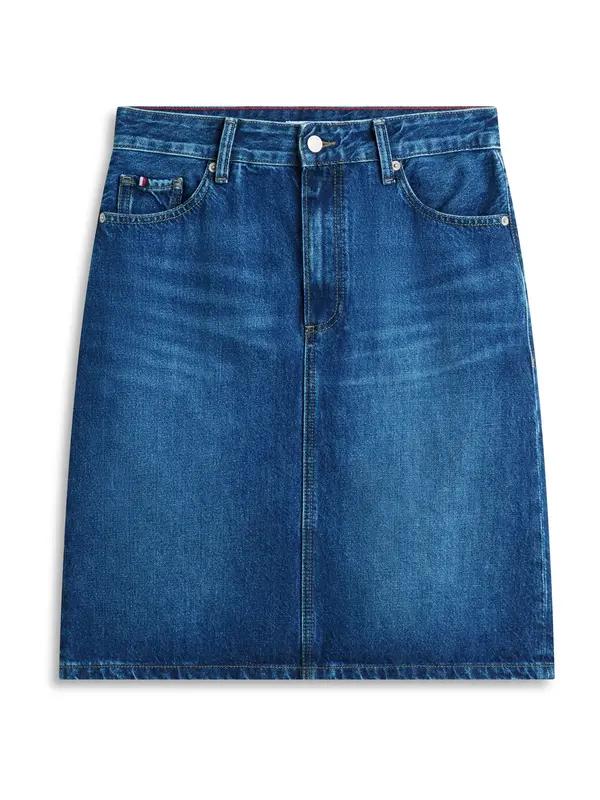 TOMMY HILFIGER TOMMY HILFIGER Suknja 'NEW DOREEN'  plavi traper