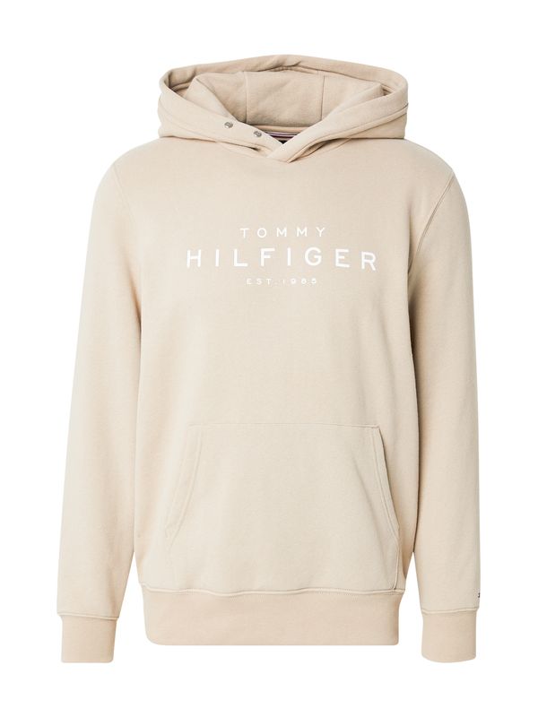 TOMMY HILFIGER TOMMY HILFIGER Sweater majica  bež / bijela