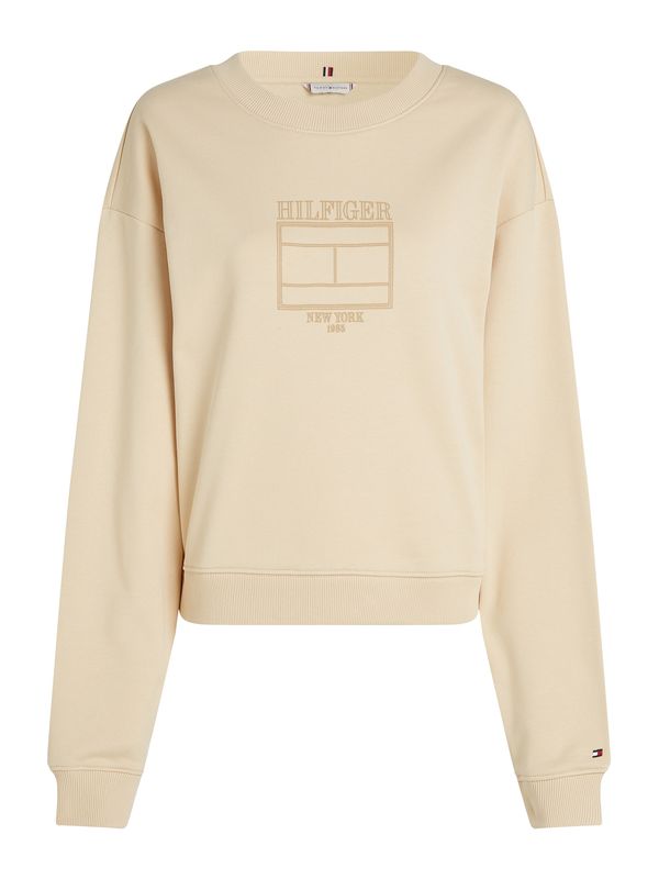 TOMMY HILFIGER TOMMY HILFIGER Sweater majica  bež / boja devine dlake (camel)