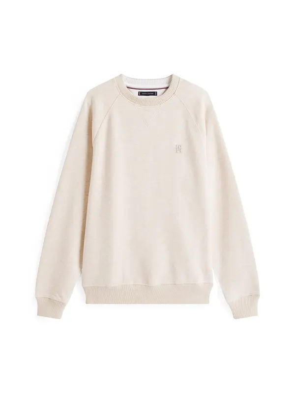 TOMMY HILFIGER TOMMY HILFIGER Sweater majica  bež melange